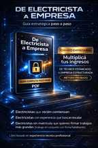 Sistema profesional para escalar de electricista a empresa