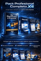 Sistema profesional para escalar de electricista a empresa